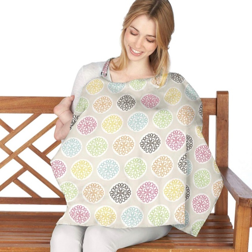 Nuby Nursing Cover Multicolored Flower Print